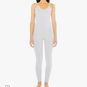 White American apparel catsuit